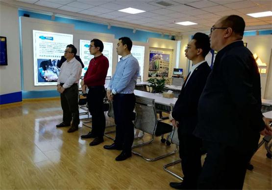 再起文明集团考察bti体育财路大数据项目
