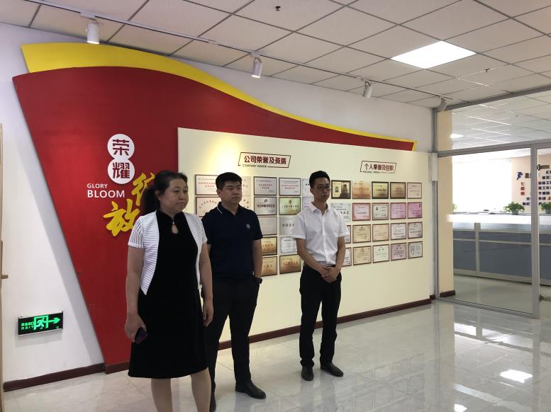 抚顺市龙晟集团大数据公司董事长罗英男一行莅临bti体育集团考察财路大数据项目